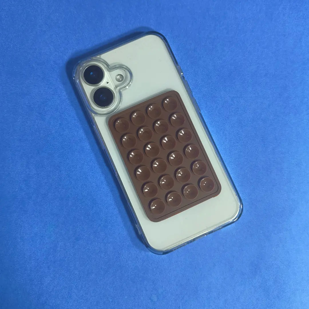 SquircleStickypodOctobuddyMobileSuctionBrown