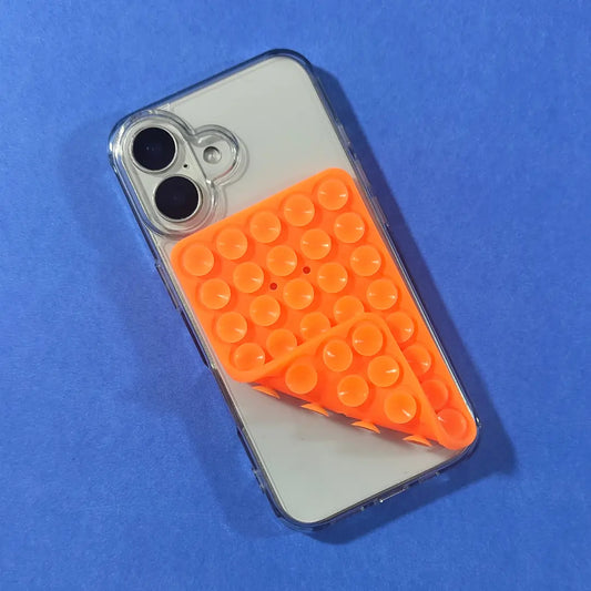 StickypodDoubleOrangeSquircleOctobuddyMobileSuctionDoubleSided