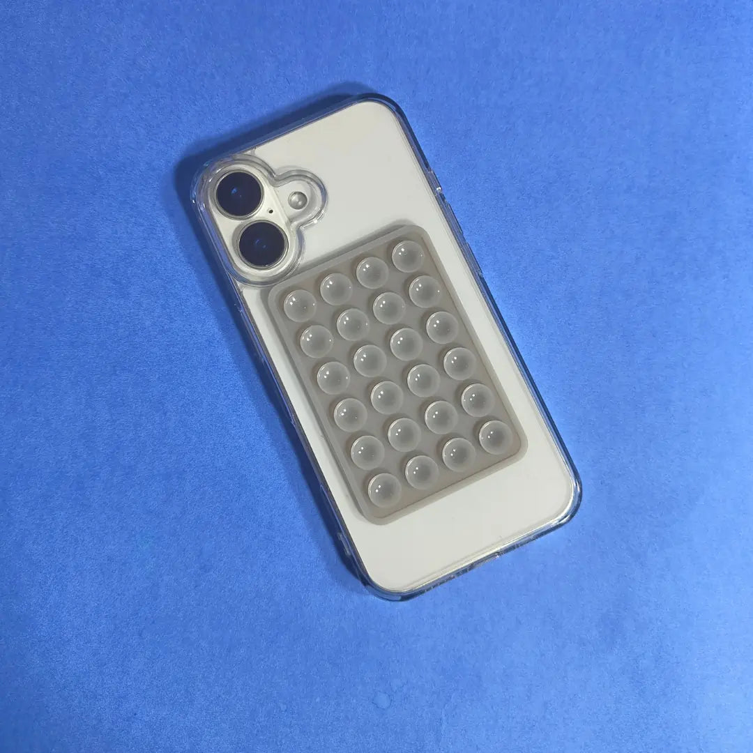 SquircleStickypodOctobuddyMobileSuctionGrey