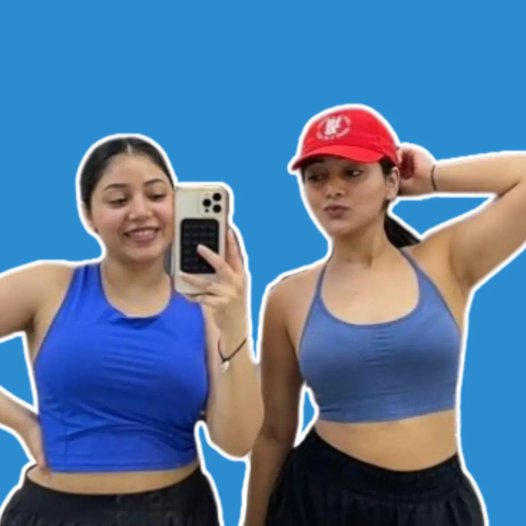 Content creator Teena Jaiin, Paayal Jain showcasing the Squircle Black Stickypod, a versatile mobile suction phone accessory, similar to Octobuddy, that sticks to smooth surfaces to enhance hands-free content creation and productivity.