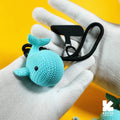 Crochet Style Whale Keyzo