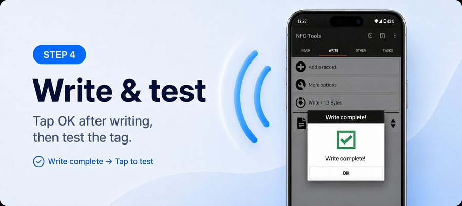 Write & test