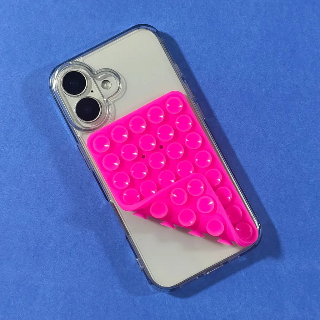 StickypodDoublePinkSquircleOctobuddyMobileSuctionDoubleSided